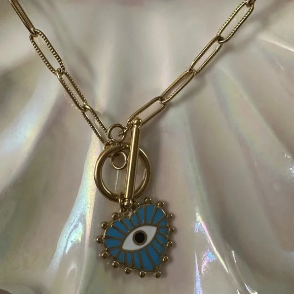 Evil Eye Necklace - Picture 2 of 3